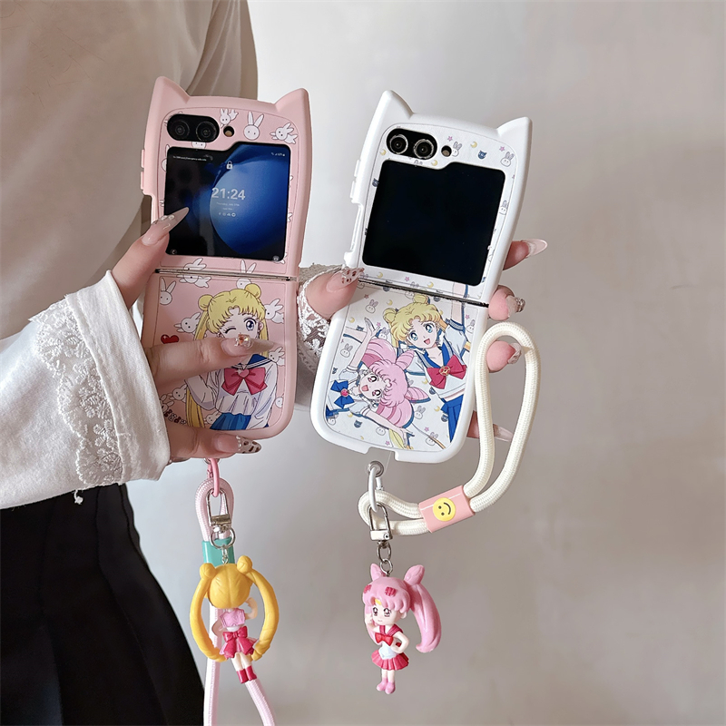 Phone Case Anime - เคสโทรศัพท์ลายการ์ตูนญี่ปุ่นน่ารัก Sailor Moon สำหรับ Samsung Galaxy
