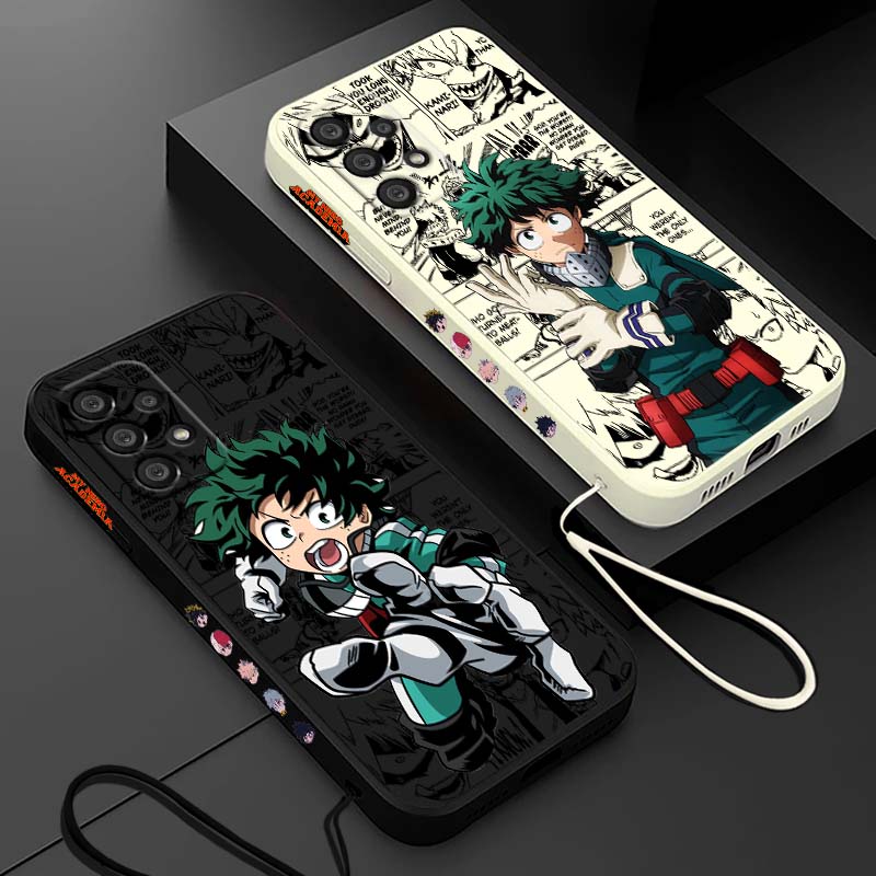 Phone Case Anime - เคสโทรศัพท์ลายอนิเมะ My Hero Academia สำหรับ Samsung