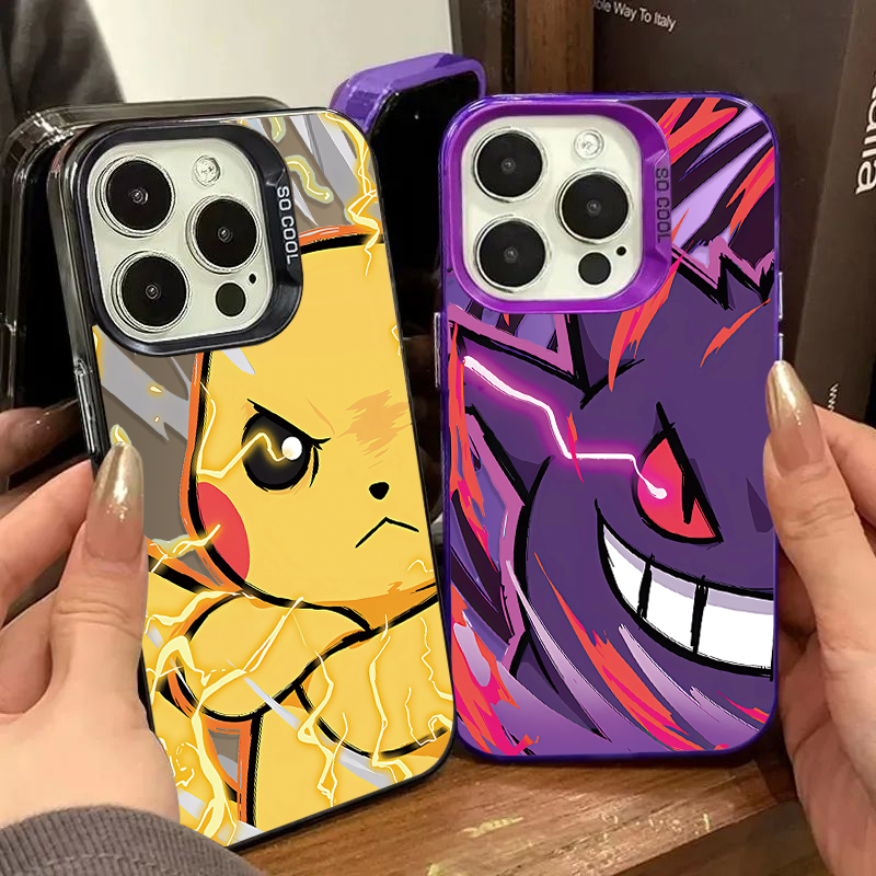 Phone Case Anime - อะนิเมะ พี-โปเกมอนเคสโทรศัพท์น่ารักปิกาจูสำหรับเสี่ยวมี่เรดมี่หมายเหตุ 14 13 12 11