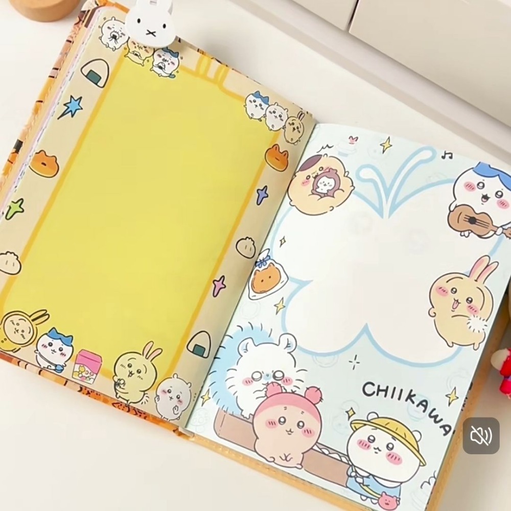 สมุดโน้ตชิคาวะแบบหนา น่ารัก สี - Art Book Illustration บทวิจารณ์และราคา