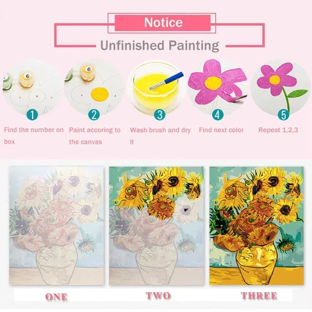 ชุดภาพวาดสีอะคริลิค DIY ระบายส - Frieren Anime Merchandise บทวิจารณ์และราคา