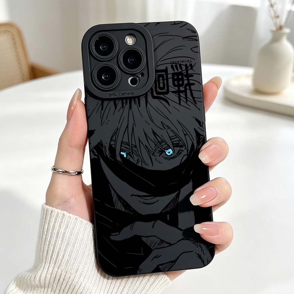 เคสซิลิโคนลายอนิเมะ Jujutsu Ka - Phone Case Anime บทวิจารณ์และราคา
