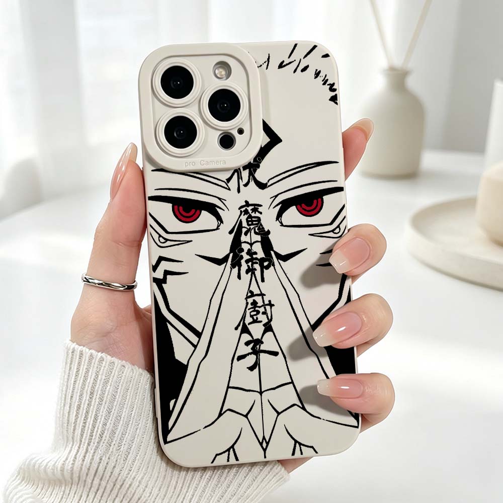 เคสซิลิโคนลายอนิเมะ Jujutsu Ka - Phone Case Anime บทวิจารณ์และราคา