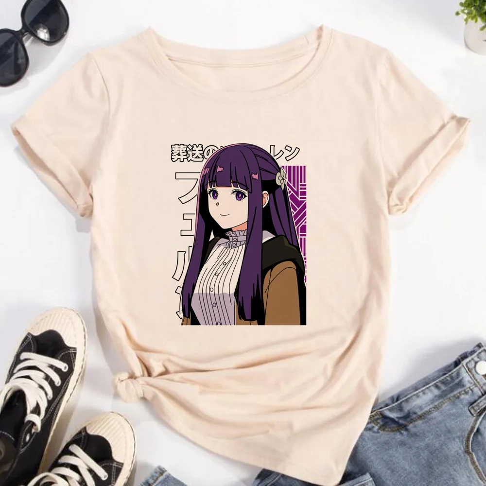 เสื้อยืดฟรีเรนสำหรับผู้หญิง สไ - Frieren Anime Merchandise บทวิจารณ์และราคา